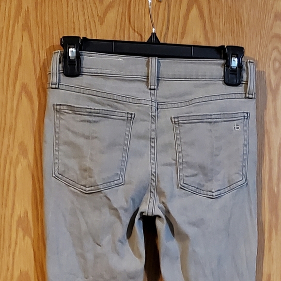 Rag & Bone ankle skinny jeans in Burmese - Picture 8 of 15